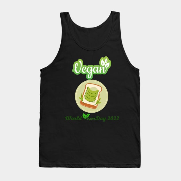 "I'm So fresh" Vegan day 2022 Tank Top by HJDesign